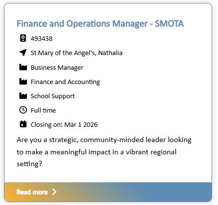 SMOTA Finance and Operations Manager