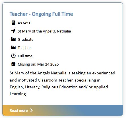 SMOTA Ongoing Teaching Position